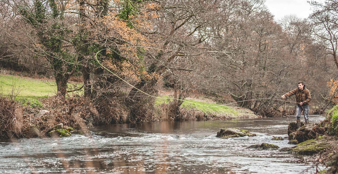 Salmon fishing in December