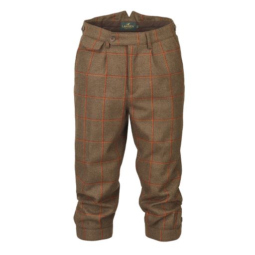 Laksen clyde breeks in a burnt orange tweed colour