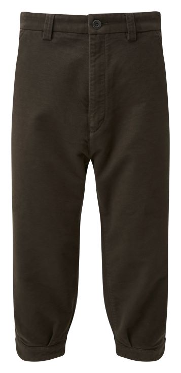 Schoffel moleskin breeks in a dark colour