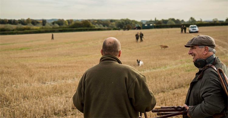 Men enjoying their day shooting