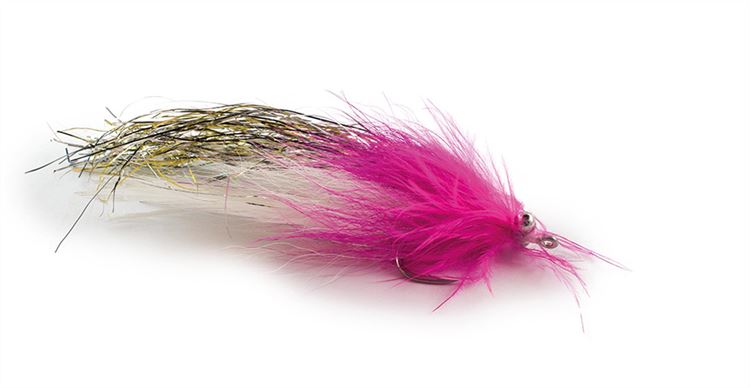 pink saltwater flies