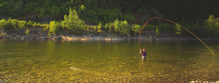 man fishing 