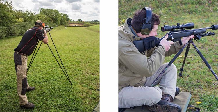 different rifle shooting positions