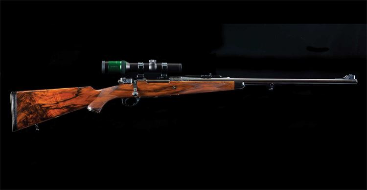 classic bolt action rifle