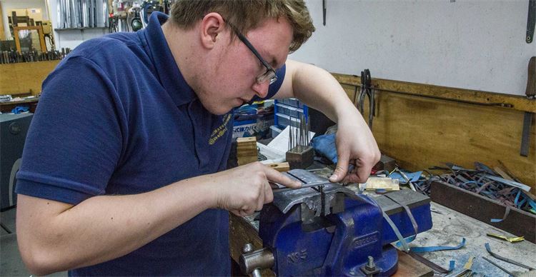 Gunsmith at work