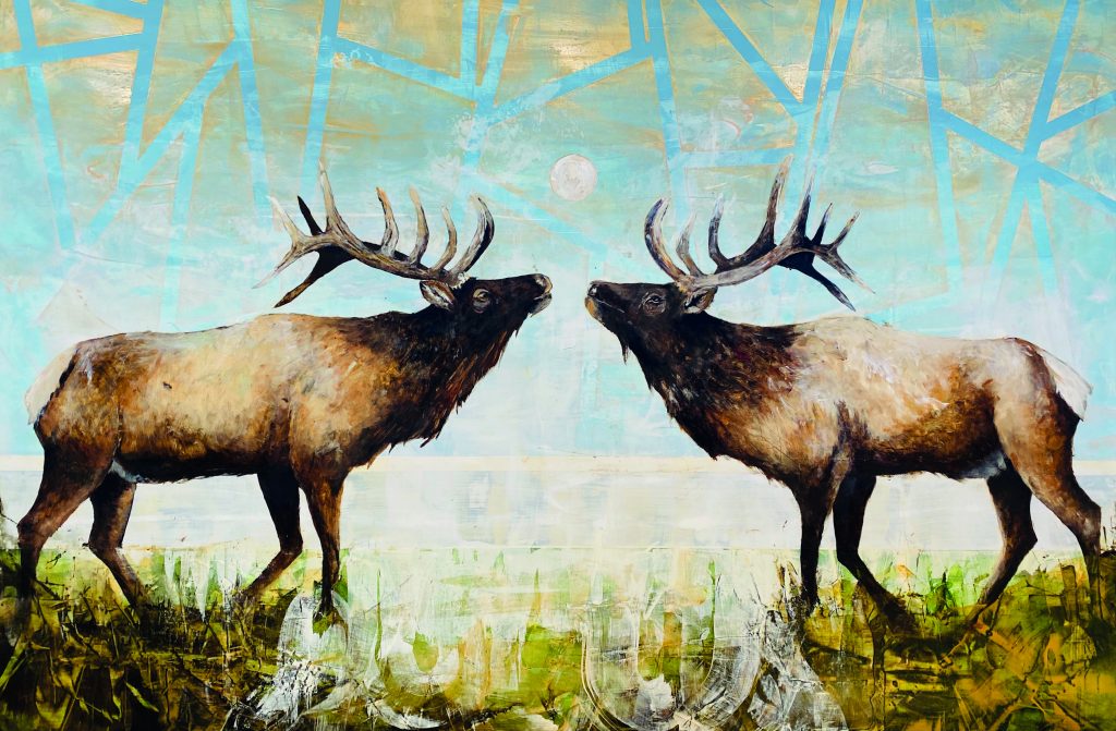 Painting by Jenna von Benedikt