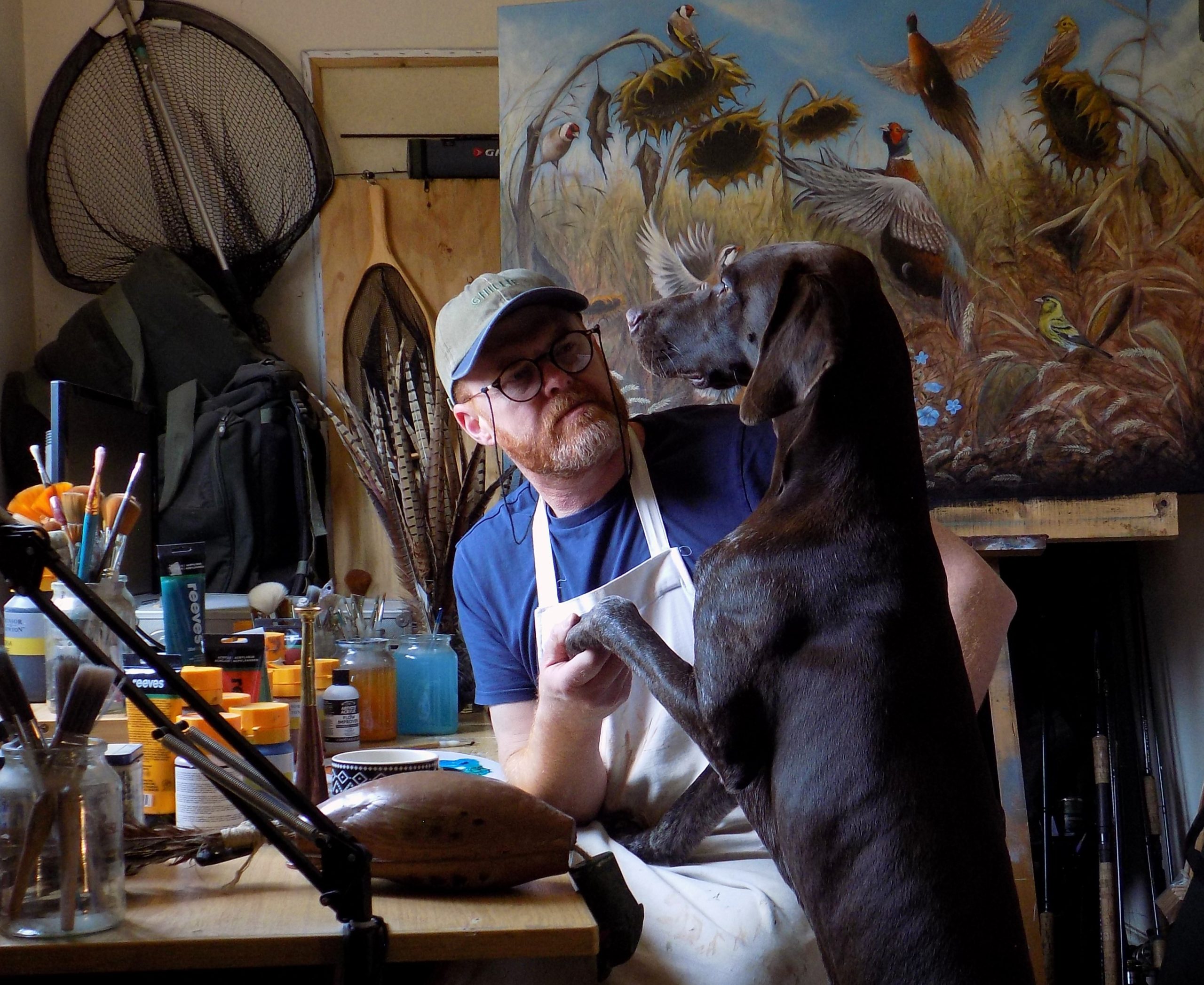 Charles Evans: From Baking Bread to Brushstrokes 