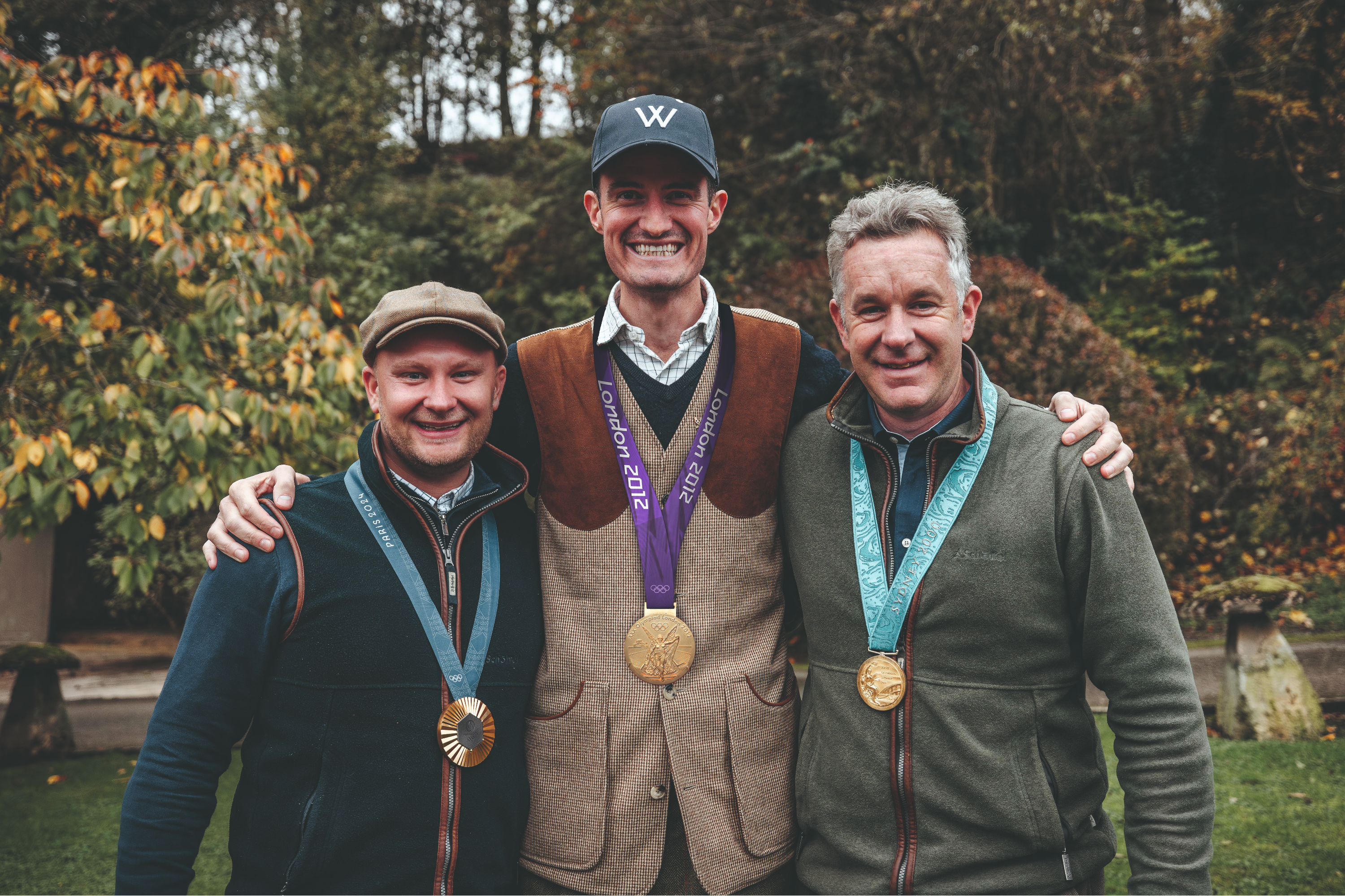 Olympic gold medallists shoot at Brimpsfield Park