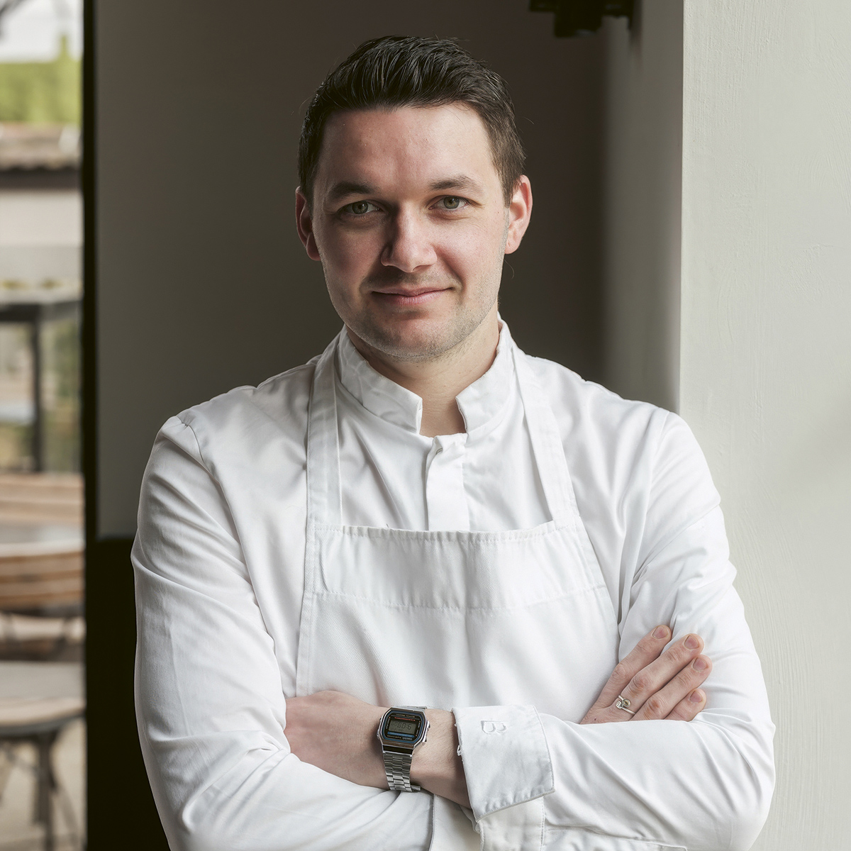 Jordan Taylor, head chef at The Great Bustard, Great Durnford, Wiltshire